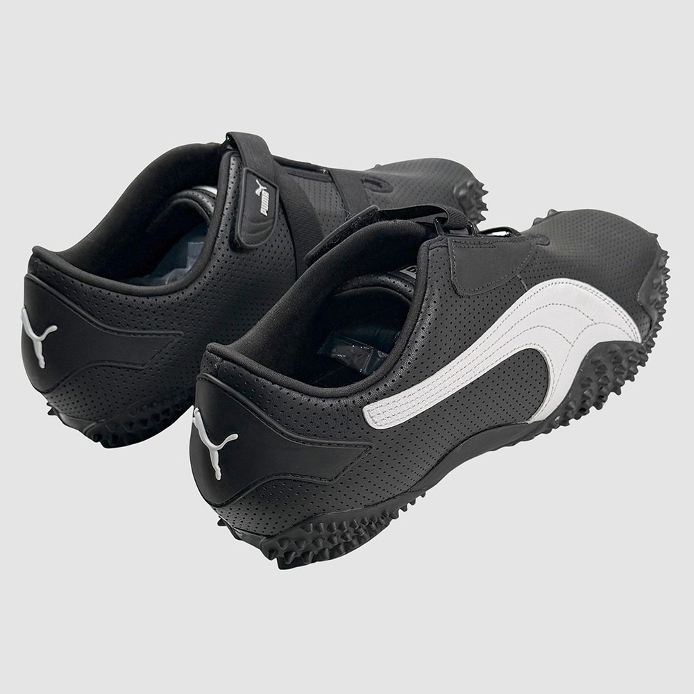Puma Mostro Perforated Leather Shoes / Sneakers - NEW Mens 13 Blk - #49756-OFCL - Picture 3 of 5